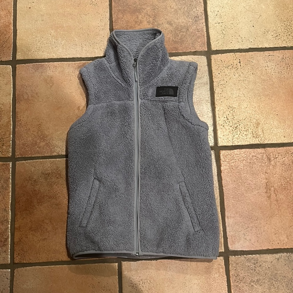 The North Face warm and fuzzy vest